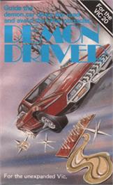 Box cover for Demon Driver on the Commodore VIC-20.