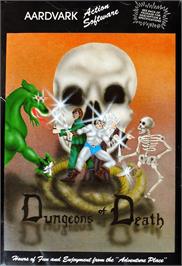 Box cover for Dungeons Of Death on the Commodore VIC-20.