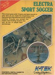 Box cover for Electra Sport Soccer on the Commodore VIC-20.