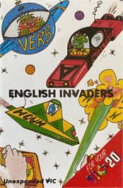 Box cover for English Invaders on the Commodore VIC-20.