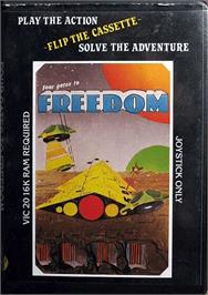 Box cover for Four Gates To Freedom on the Commodore VIC-20.