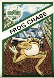 Box cover for Frog Chase on the Commodore VIC-20.