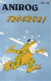 Box cover for Frogrun on the Commodore VIC-20.