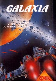 Box cover for Galaxia on the Commodore VIC-20.