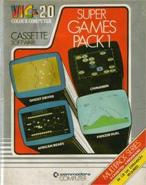 Box cover for Ghost Driver on the Commodore VIC-20.