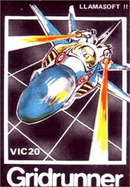 Box cover for Gridrunner on the Commodore VIC-20.