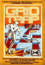 Box cover for Gridtrap on the Commodore VIC-20.