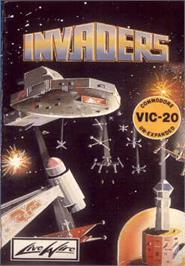Box cover for Invaders on the Commodore VIC-20.