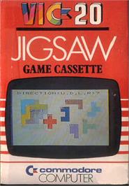 Box cover for Jigsaw on the Commodore VIC-20.