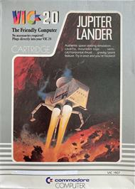 Box cover for Jupiter Lander - Vic Super Lander on the Commodore VIC-20.