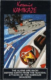 Box cover for Kosmic Kamikaze on the Commodore VIC-20.