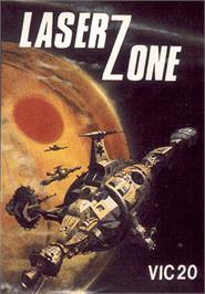 Box cover for Laser Zone on the Commodore VIC-20.