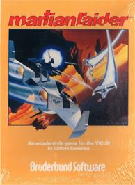 Box cover for Martian Raider on the Commodore VIC-20.