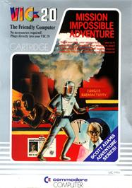 Box cover for Mission Impossible on the Commodore VIC-20.