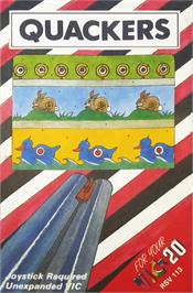 Box cover for Quackers on the Commodore VIC-20.