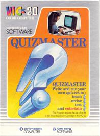 Box cover for Quizmaster on the Commodore VIC-20.