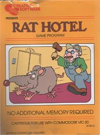 Box cover for Rat Hotel on the Commodore VIC-20.