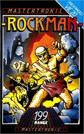 Box cover for Rockman on the Commodore VIC-20.