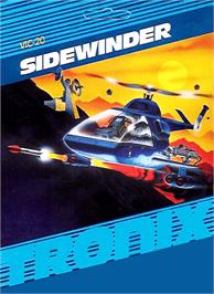 Box cover for Sidewinder on the Commodore VIC-20.