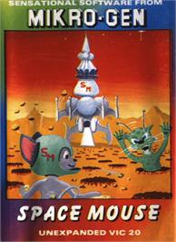 Box cover for Space Mouse on the Commodore VIC-20.