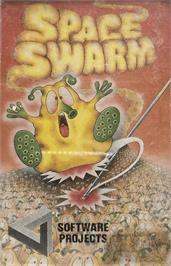 Box cover for Space Swarm on the Commodore VIC-20.