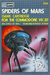 Box cover for Spiders Of Mars on the Commodore VIC-20.