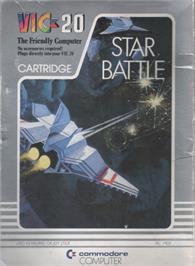 Box cover for Star Battle on the Commodore VIC-20.