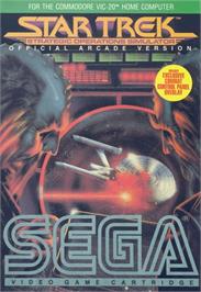 Box cover for Star Trek - S.o.s. on the Commodore VIC-20.