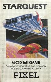 Box cover for Starquest on the Commodore VIC-20.