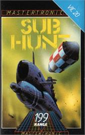 Box cover for Sub Hunt on the Commodore VIC-20.