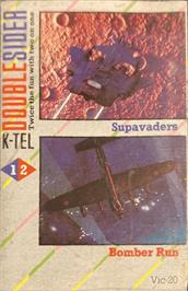 Box cover for Supavaders on the Commodore VIC-20.