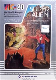 Box cover for Super Alien on the Commodore VIC-20.