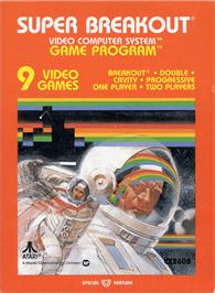Box cover for Super Breakout on the Commodore VIC-20.