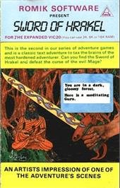 Box cover for Sword Of Hrakel on the Commodore VIC-20.