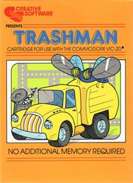 Box cover for Trashman on the Commodore VIC-20.