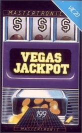 Box cover for Vegas Jackpot on the Commodore VIC-20.