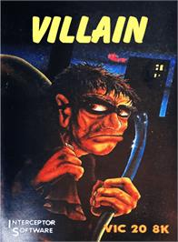 Box cover for Villain on the Commodore VIC-20.