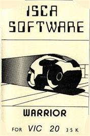 Box cover for Warrior on the Commodore VIC-20.