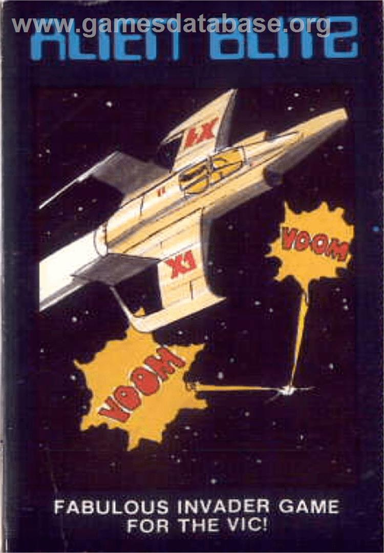 Alien Blitz - Commodore VIC-20 - Artwork - Box