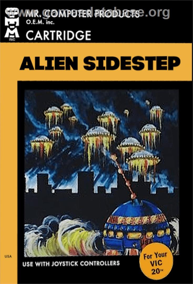 Alien Sidestep - Commodore VIC-20 - Artwork - Box