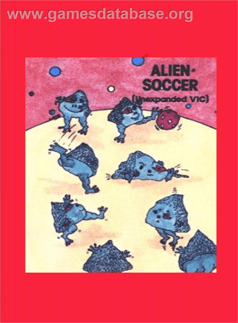 Alien Soccer - Commodore VIC-20 - Artwork - Box