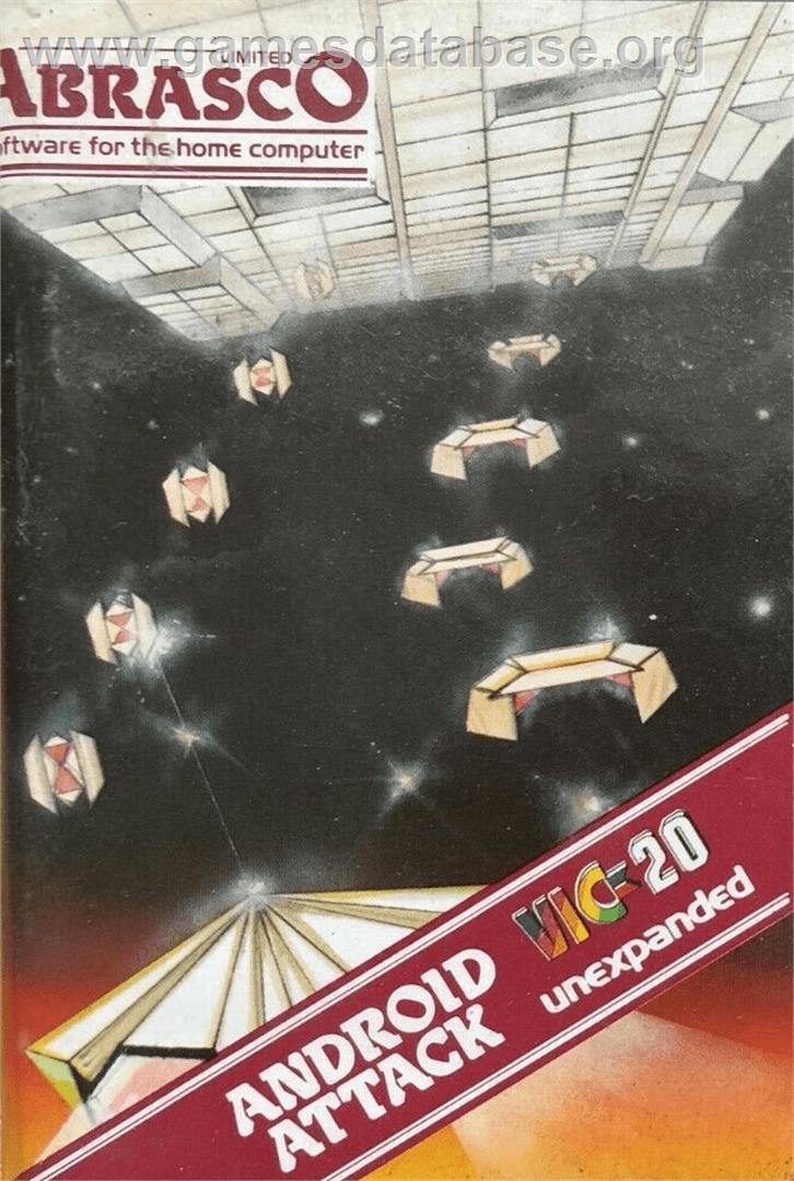 Android Attack - Commodore VIC-20 - Artwork - Box