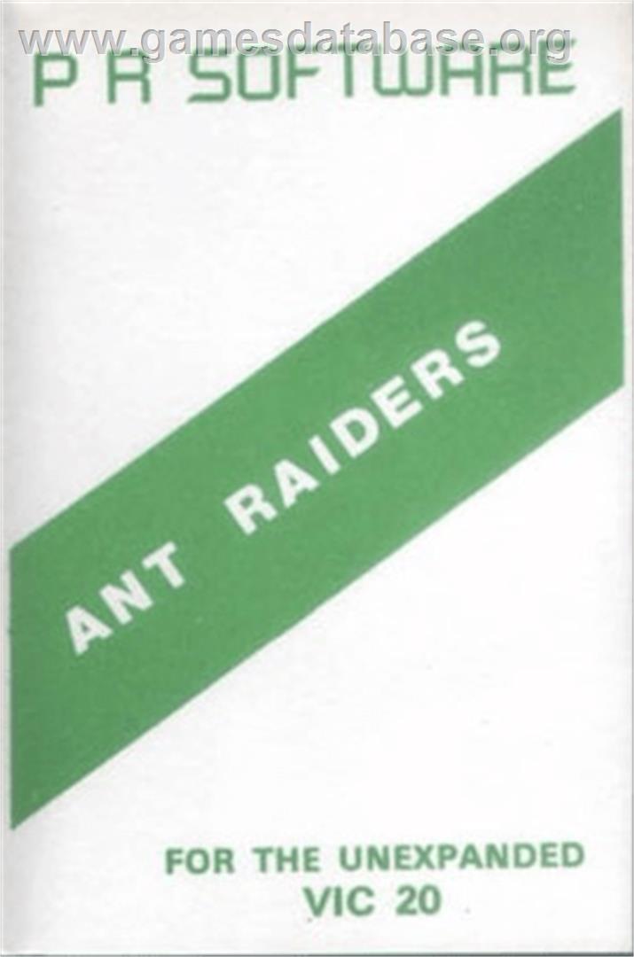 Ant Raiders - Commodore VIC-20 - Artwork - Box
