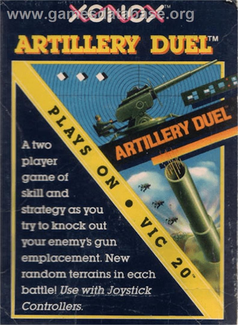 Artillery Duel - Commodore VIC-20 - Artwork - Box