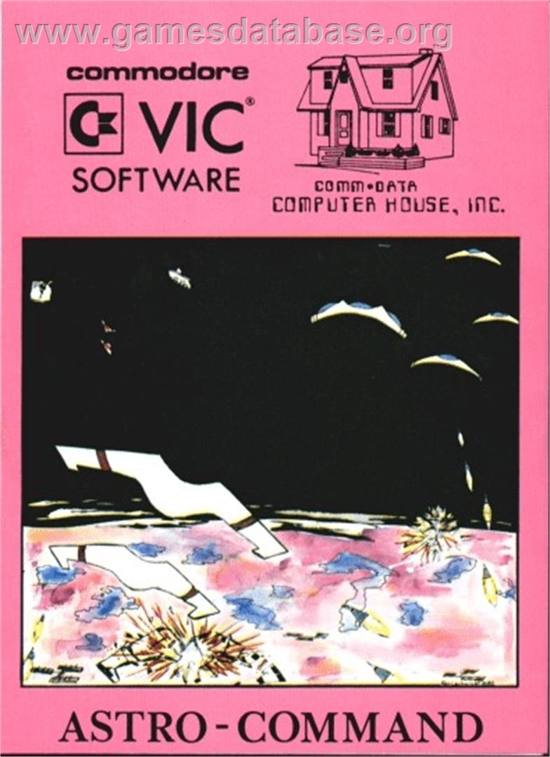 Astro Command - Commodore VIC-20 - Artwork - Box