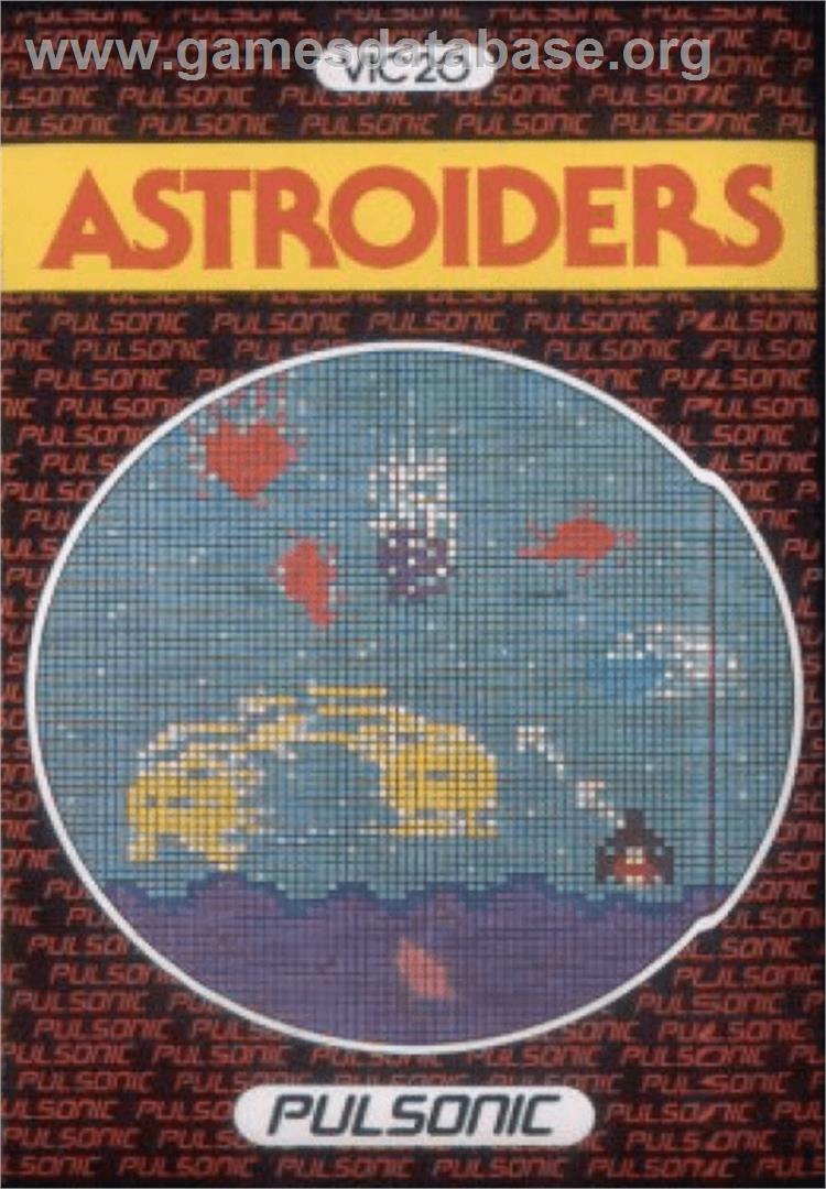 Astroiders - Commodore VIC-20 - Artwork - Box