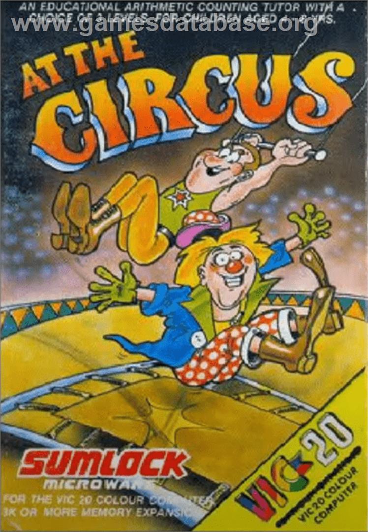 At The Circus - Commodore VIC-20 - Artwork - Box