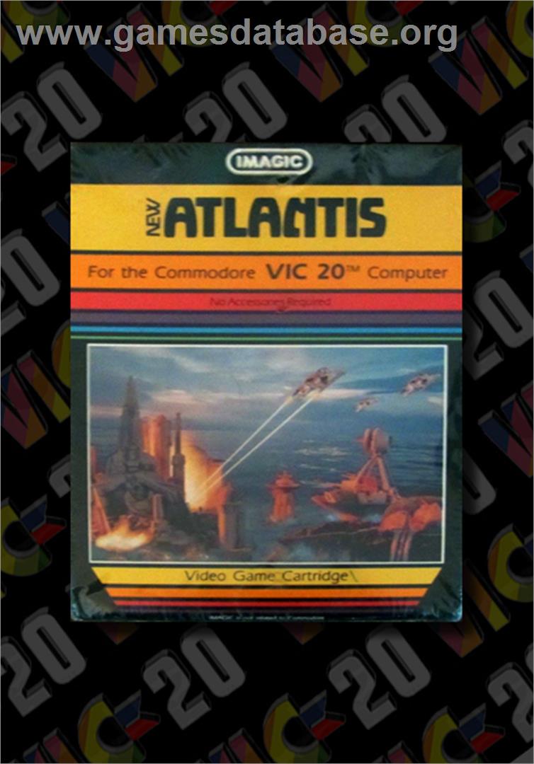 Atlantis - Commodore VIC-20 - Artwork - Box