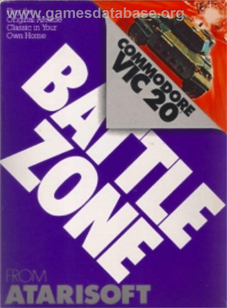 Battlezone - Commodore VIC-20 - Artwork - Box