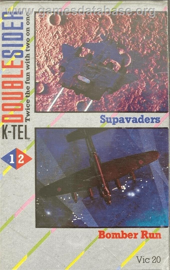Bomber Run - Commodore VIC-20 - Artwork - Box